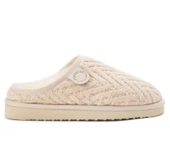 Fireside by Dearfoams Greta Genuine Shearling Clog Slippers