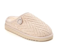Fireside by Dearfoams Greta Genuine Shearling Clog Slippers