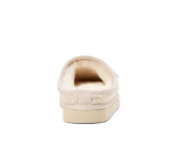 Fireside by Dearfoams Greta Genuine Shearling Clog Slippers
