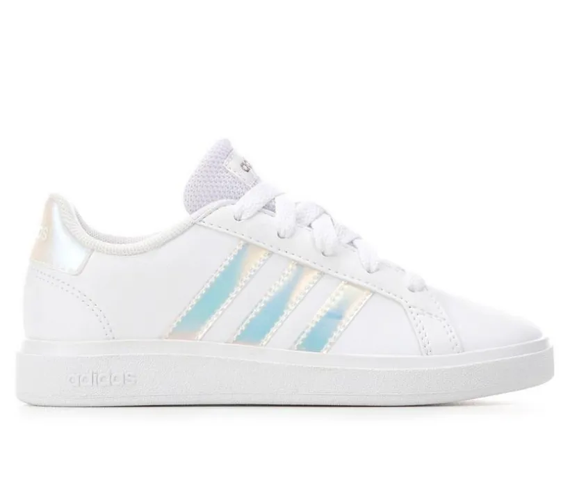 Girls' Adidas Little Kid & Big Kid Grand Court 2.0 Sneakers