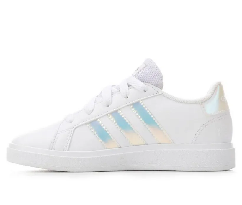Girls' Adidas Little Kid & Big Kid Grand Court 2.0 Sneakers