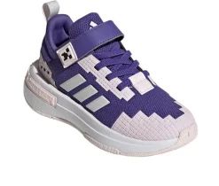 Girls' Adidas Little Kid & Big Kid Minecraft Pro EL C Running Shoes