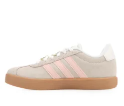 Girls' Adidas Little Kid & Big Kid VL Court 3.0 Suede Sneakers
