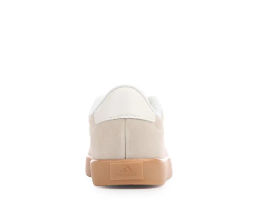 Girls' Adidas Little Kid & Big Kid VL Court 3.0 Suede Sneakers