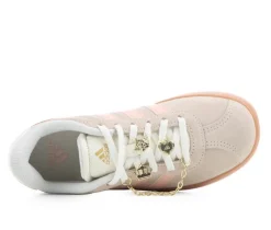 Girls' Adidas Little Kid & Big Kid VL Court 3.0 Suede Sneakers