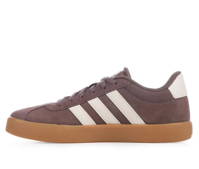 Girls' Adidas Little Kid & Big Kid VL Court 3.0 Suede Sneakers