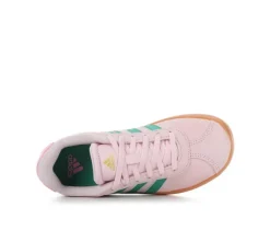 Girls' Adidas Little Kid & Big Kid VL Court 3.0 Suede Sneakers