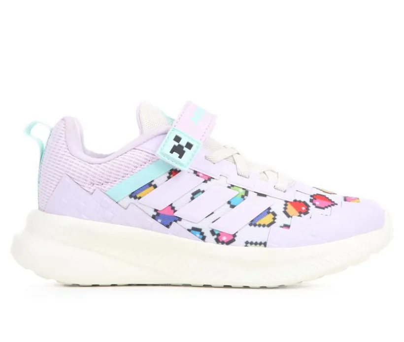 Girls' Adidas Little Kid Fortarun Minecraft Running Shoes