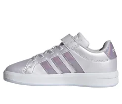 Girls' Adidas Little Kid Grand Court 3.0 El C Sneakers