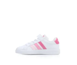 Girls' Adidas Little Kid Grand Court 3.0 El C Sneakers