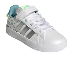 Girls' Adidas Little Kid Grand Court 3.0 El C Sneakers