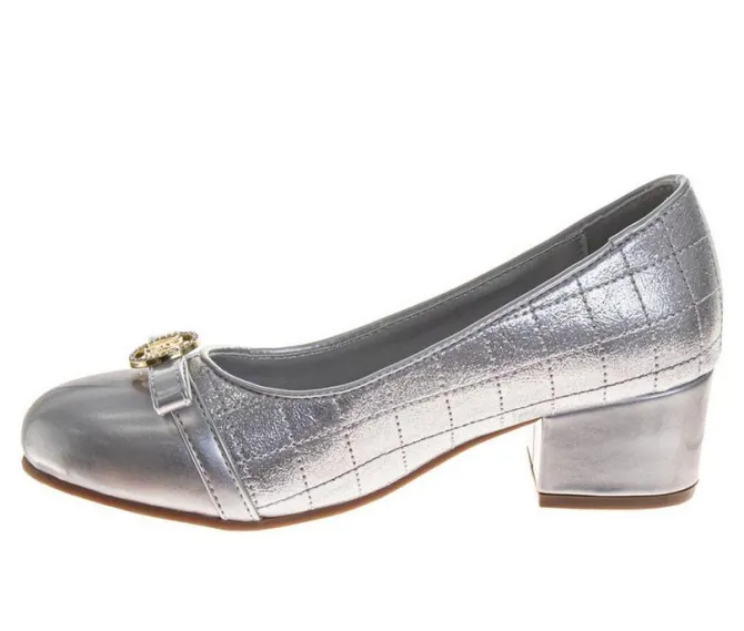 Girls' Badgley Mischka Little Kid & Big Kid Sparkle Bow Dress Sandals