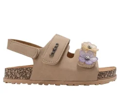 Girls' Bebe Little Kid Blosson Footbed Sandals