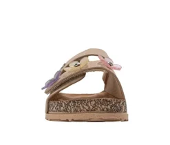 Girls' Bebe Little Kid Blosson Footbed Sandals