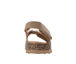 Girls' Bebe Little Kid Blosson Footbed Sandals