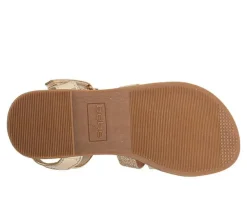 Girls' Bebe Little Kid Shimmer Sandals