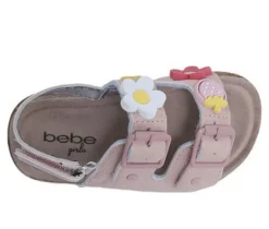 Girls' Bebe Toddler Flora Sandals