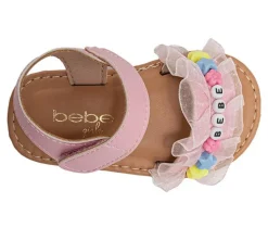 Girls' Bebe Toddler Tutu Sandals