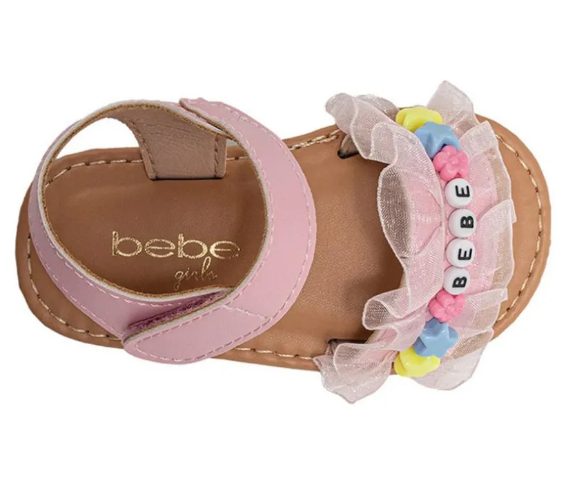 Girls' Bebe Toddler Tutu Sandals