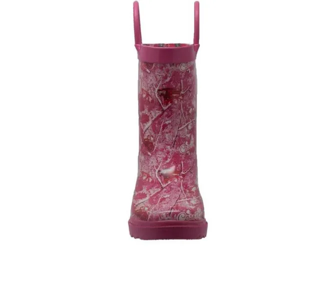 Girls' Case IH Little Kid Camo Rubber Rain Boots