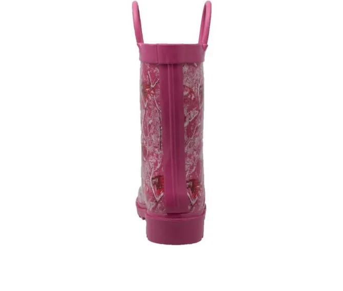 Girls' Case IH Little Kid Camo Rubber Rain Boots