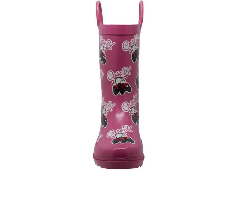 Girls' Case IH Toddler Lil Pink Rain Boots