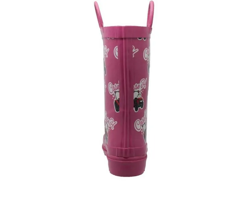 Girls' Case IH Toddler Lil Pink Rain Boots