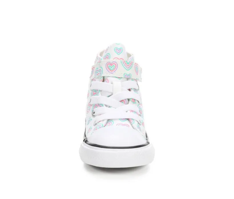 Girls' Converse Infant & Toddler Chuck Taylor All Star Mid Hearts Sneakers