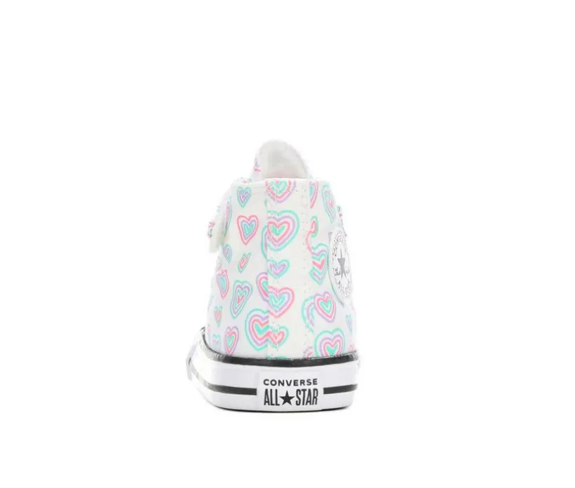Girls' Converse Infant & Toddler Chuck Taylor All Star Mid Hearts Sneakers