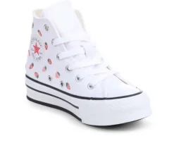 Girls' Converse Little Kid Chuck Taylor Lift Strawberry High-Top Sneakers
