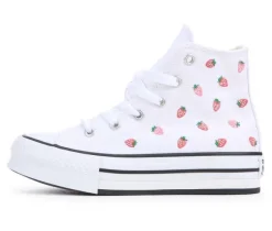 Girls' Converse Little Kid Chuck Taylor Lift Strawberry High-Top Sneakers