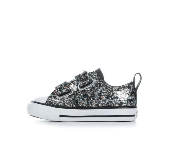 Girls' Converse Toddler CTAS Glitter OX Sneakers