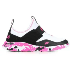 Girls' Fila Little Kid & Big Kid Landbuzzer Camo Running Shoes