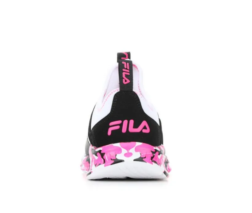 Girls' Fila Little Kid & Big Kid Landbuzzer Camo Running Shoes