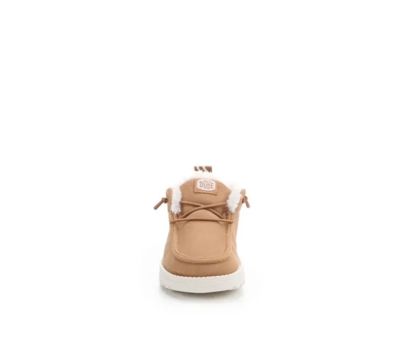 Girls' HEYDUDE Big Kid Lildude Cozy Crib Shoes