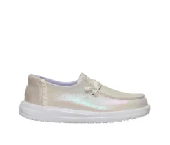 Girls' HEYDUDE Little Kid Wendy Y Dazzle 11-4 Boat Shoes
