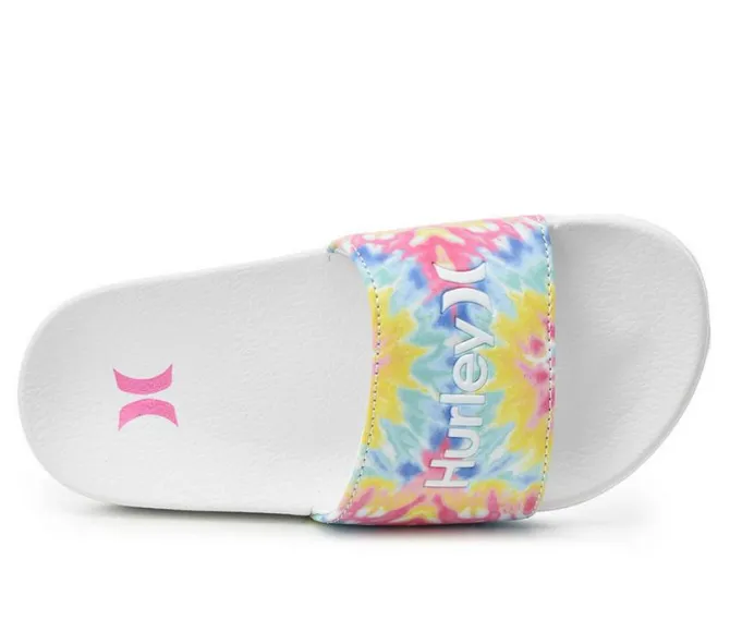 Girls' Hurley Little & Big Kid Naia-GG Sport Slides