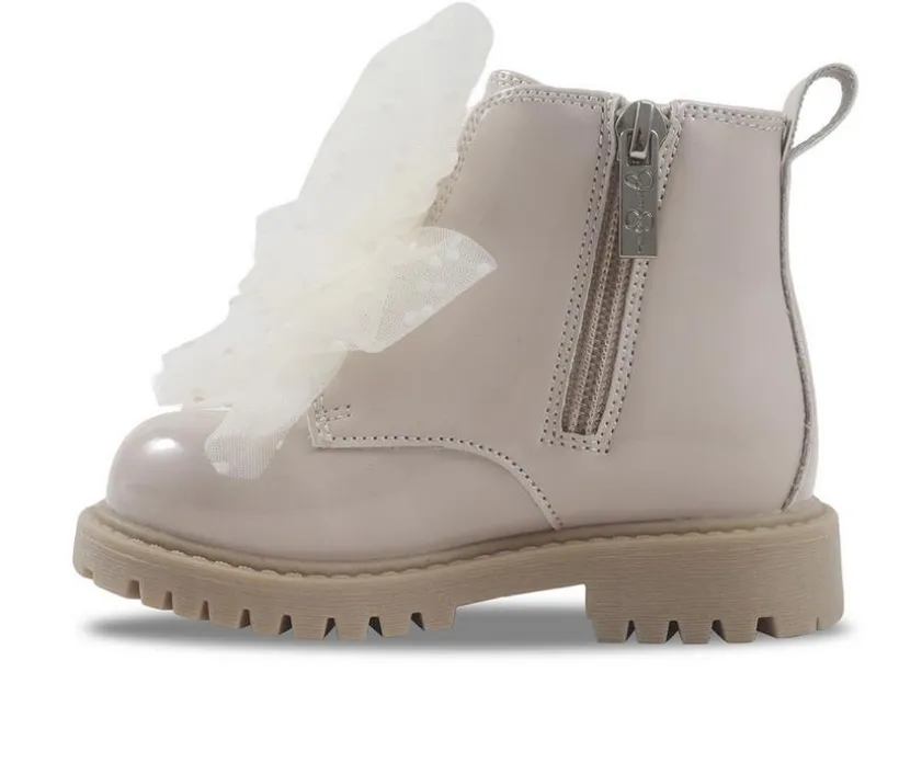Girls' Jessica Simpson Toddler Daria Double Bow Booties