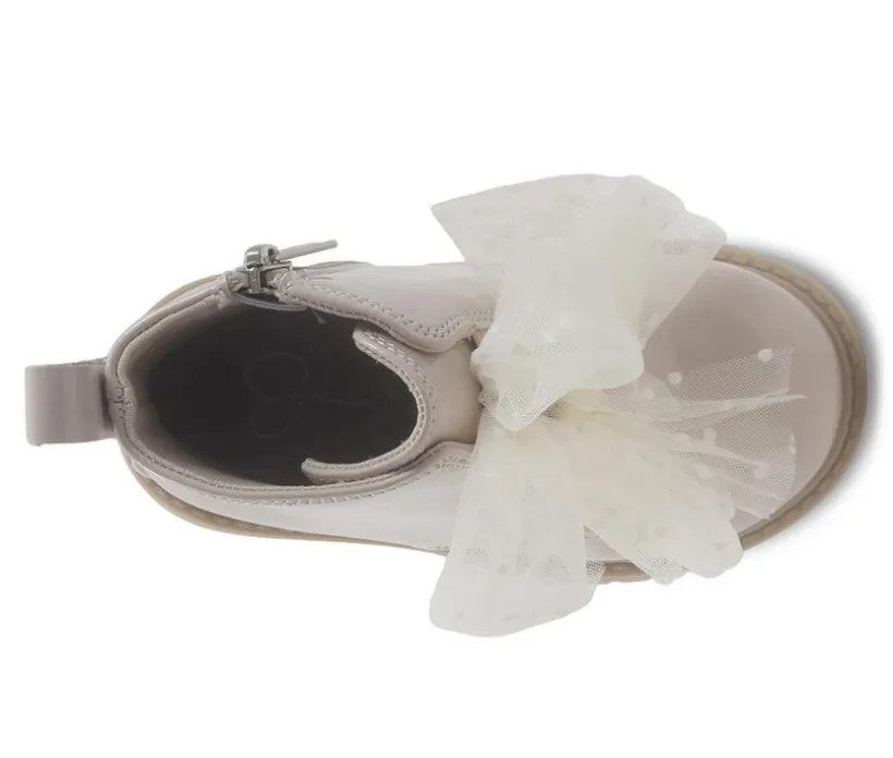 Girls' Jessica Simpson Toddler Daria Double Bow Booties