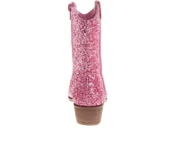 Girls' Kensie Girl Little & Big Kid Morgan Glitter Western Boots