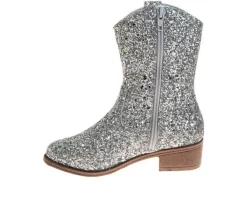Girls' Kensie Girl Little & Big Kid Morgan Glitter Western Boots