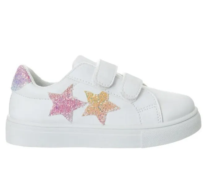 Girls' Kensie Girl Toddler & Little Kid Star Velcro Strap Sneakrs