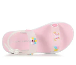 Girls' Laura Ashley Toddler & Little Kid Girly Pop Sandals