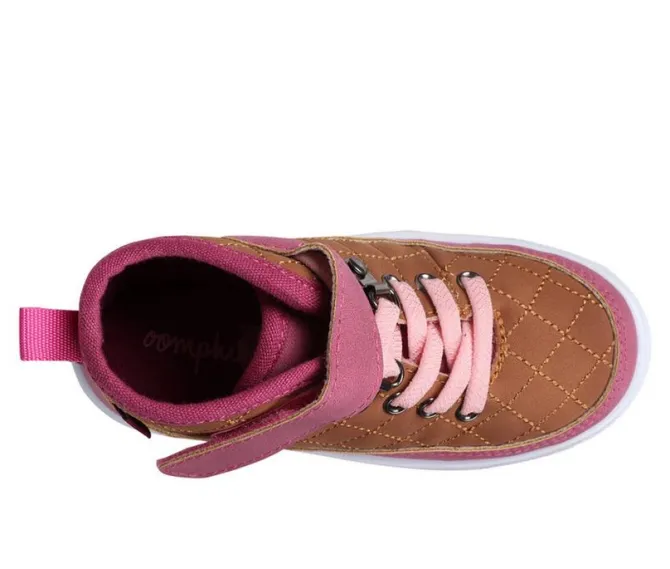 Girls' Oomphies Toddler & Little Kid Wrenley High Top Sneakers