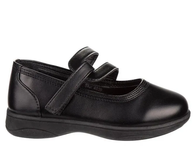 Girls' Petalia Toddler & Little Kid & Big Kid Two Strap School Shoes
