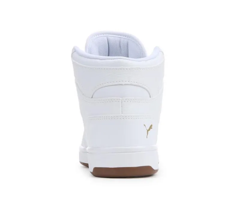 Girls' Puma Big Kid Rebound Layup Bling High Top Sneakers