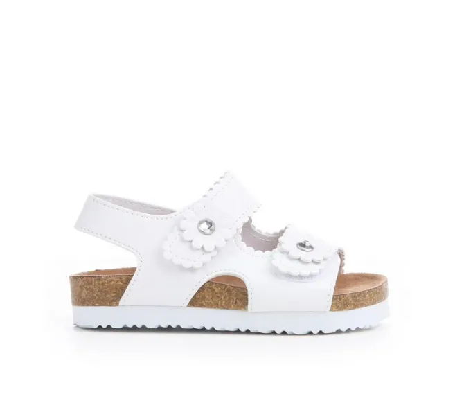 Girls' Rachel Shoes Infant & Toddler & Little Kid Lil Edena Footbed Sandals