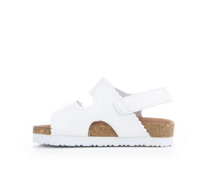 Girls' Rachel Shoes Infant & Toddler & Little Kid Lil Edena Footbed Sandals