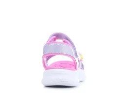 Girls' Skechers Little Kid & Big Kid Glide-Step Lights Sneakers