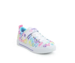 Girls' Skechers Little Kid & Big Kid Twinkle Sparks Gold Sneakers